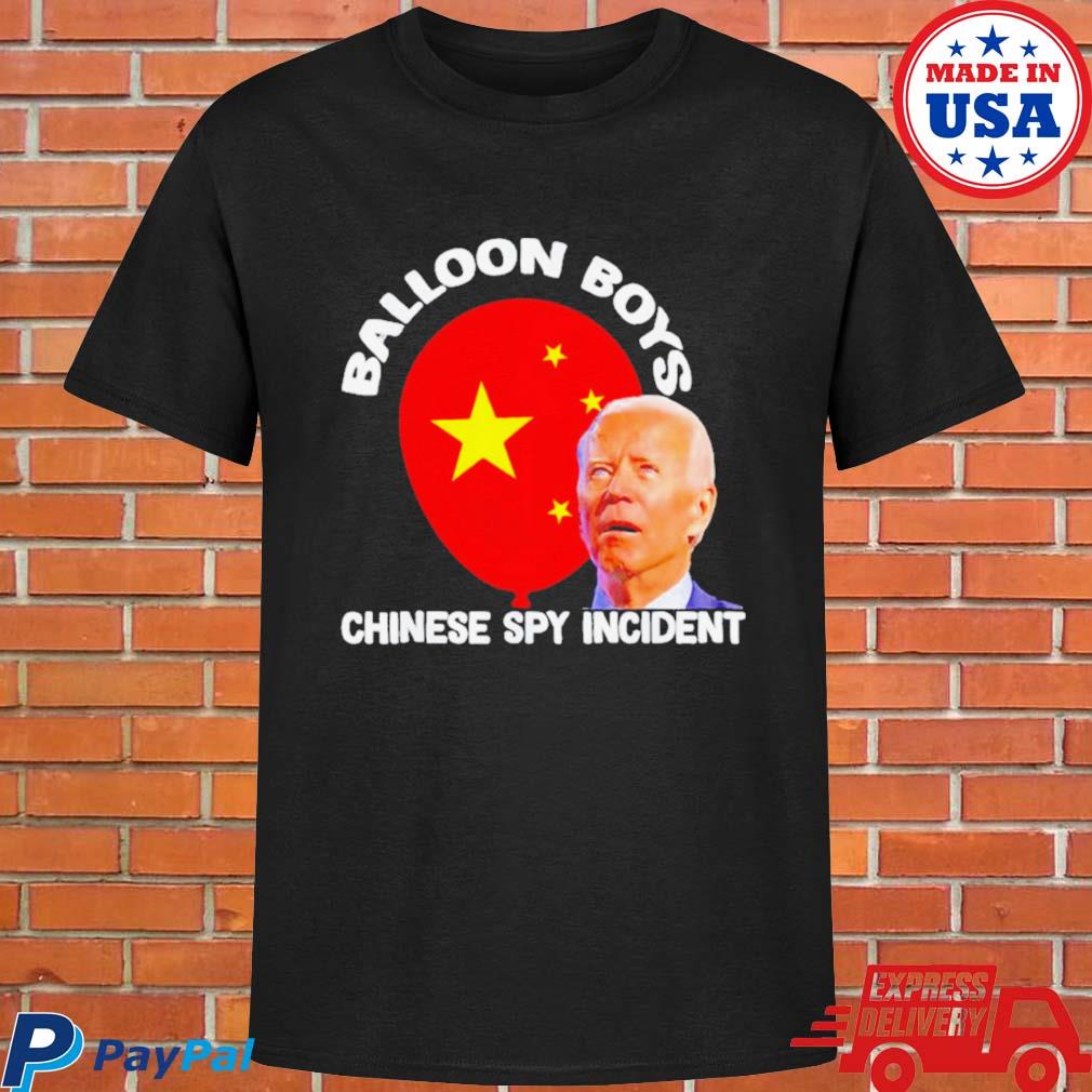Official official Balloon boys Joe Biden vs xI jinping T-shirt