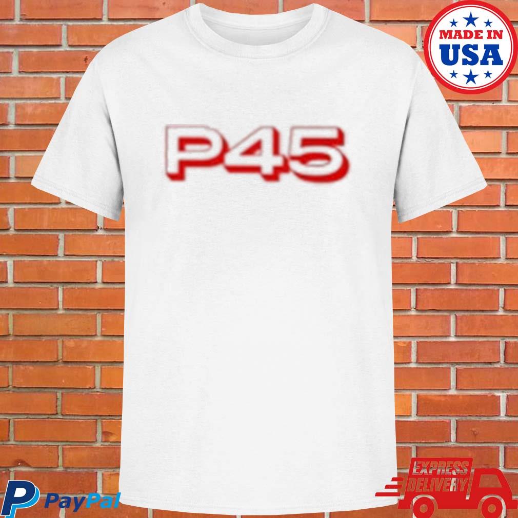Official P45 black and red og T-shirt