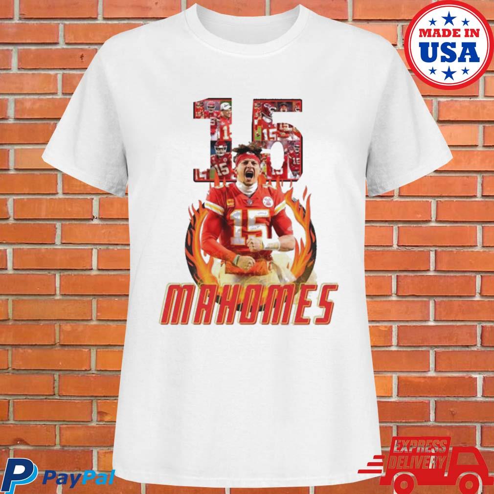 Patrick Mahomes 15 Kansas City Chiefs football poster shirt, hoodie,  sweater, long sleeve and tank top