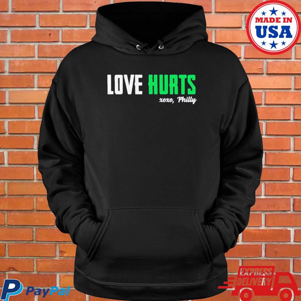 Official Philadelphia eagles love hurts xoxo philly T-shirt