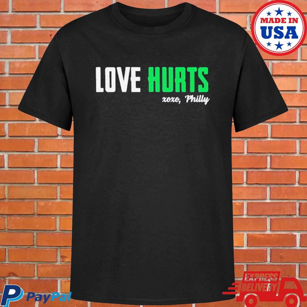 Philadelphia Eagles love hurts shirt, hoodie, sweater, longsleeve and  V-neck T-shirt