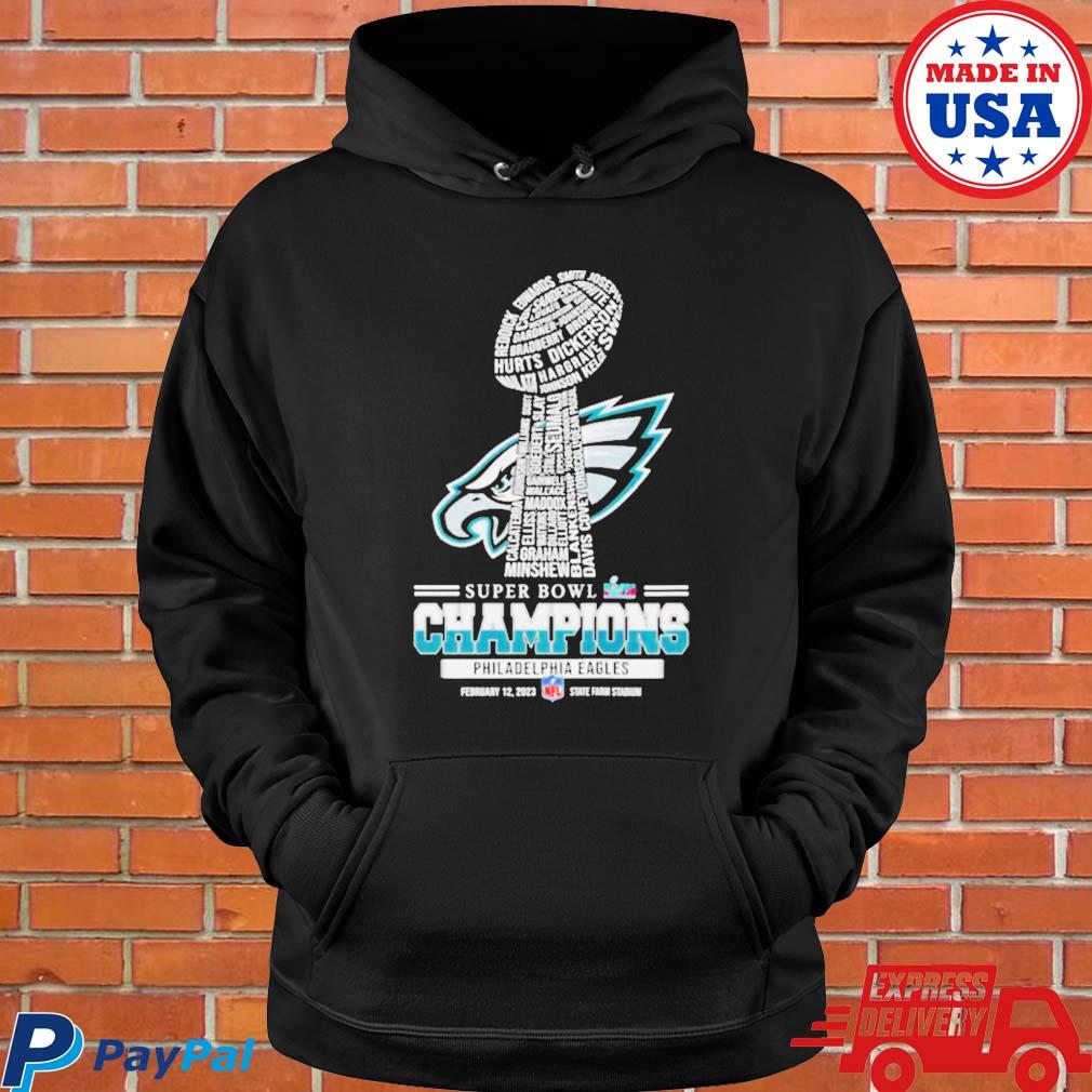 Philadelphia Eagles Super Bowl LVII 2023 World Champions Shirt, hoodie,  sweater, long sleeve and tank top