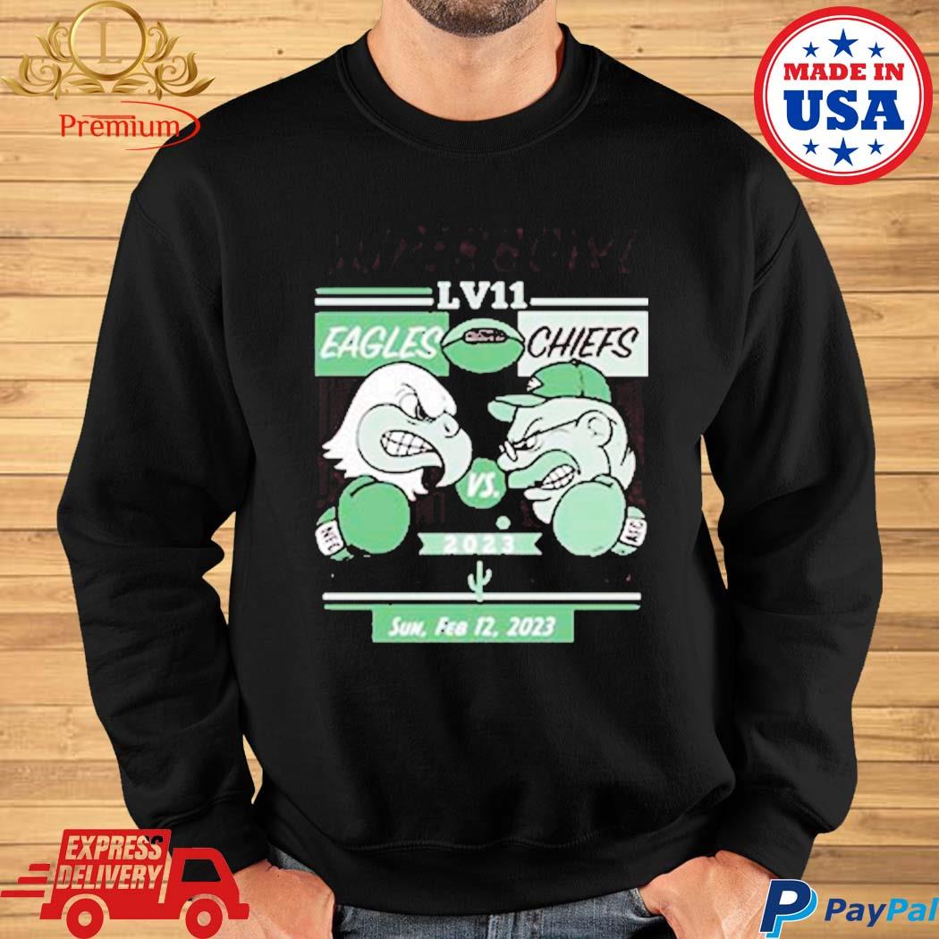 Philadelphia Eagles Vs Kansas City Chiefs Super Bowl LVII shirt, hoodie,  sweater, long sleeve and tank top