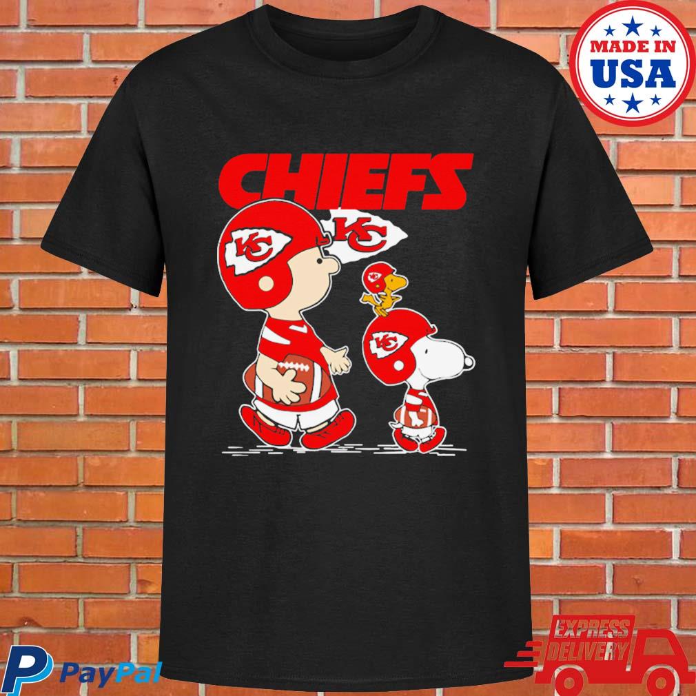 Snoopy And Charlie Playing Kansas City Chiefs Shirt, hoodie, sweater, long  sleeve and tank top