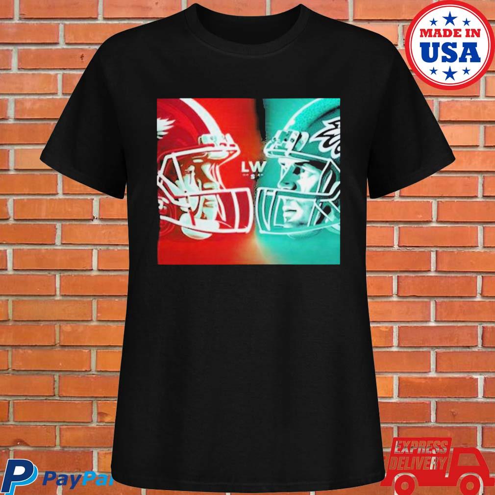 2023 Super Bowl LVII Kansas City Chiefs Vs Philadelphia Eagles t-shirt