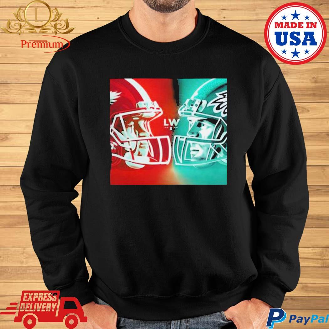 Super bowl 2023 vintage philadelphia eagles Kansas city Chiefs shirt,  hoodie, longsleeve tee, sweater