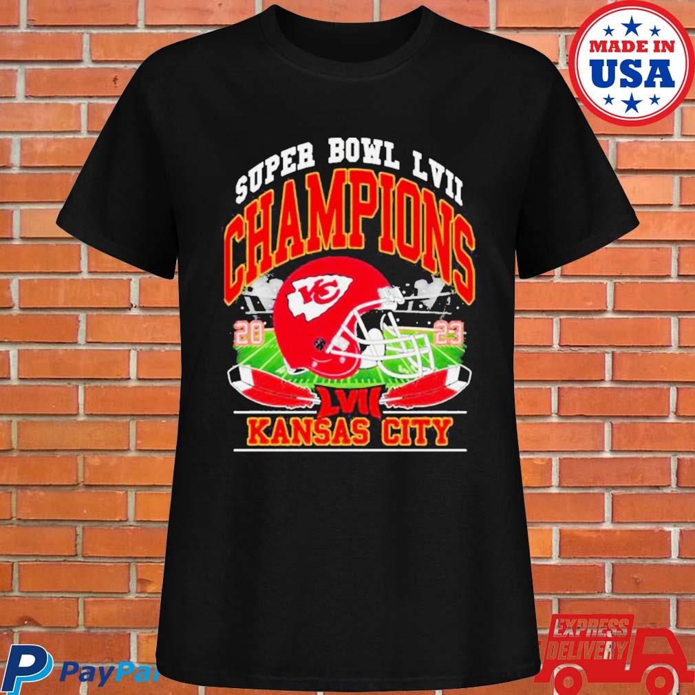 Kansas City Chiefs Super Bowl LVII Champions 2023 Unisex Hoodie - T-shirts  Low Price