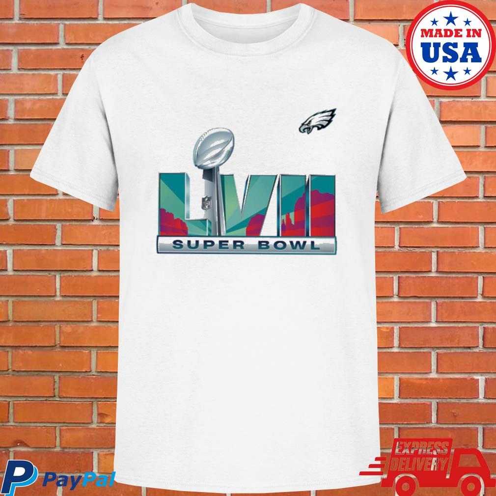 Official Super bowl lviI fanatics branded 2023 T-shirt