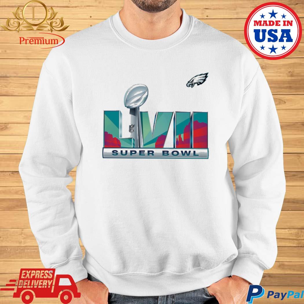 Fanatics Branded Super Bowl LV Logo Upper Long Sleeve T-Shirt - White