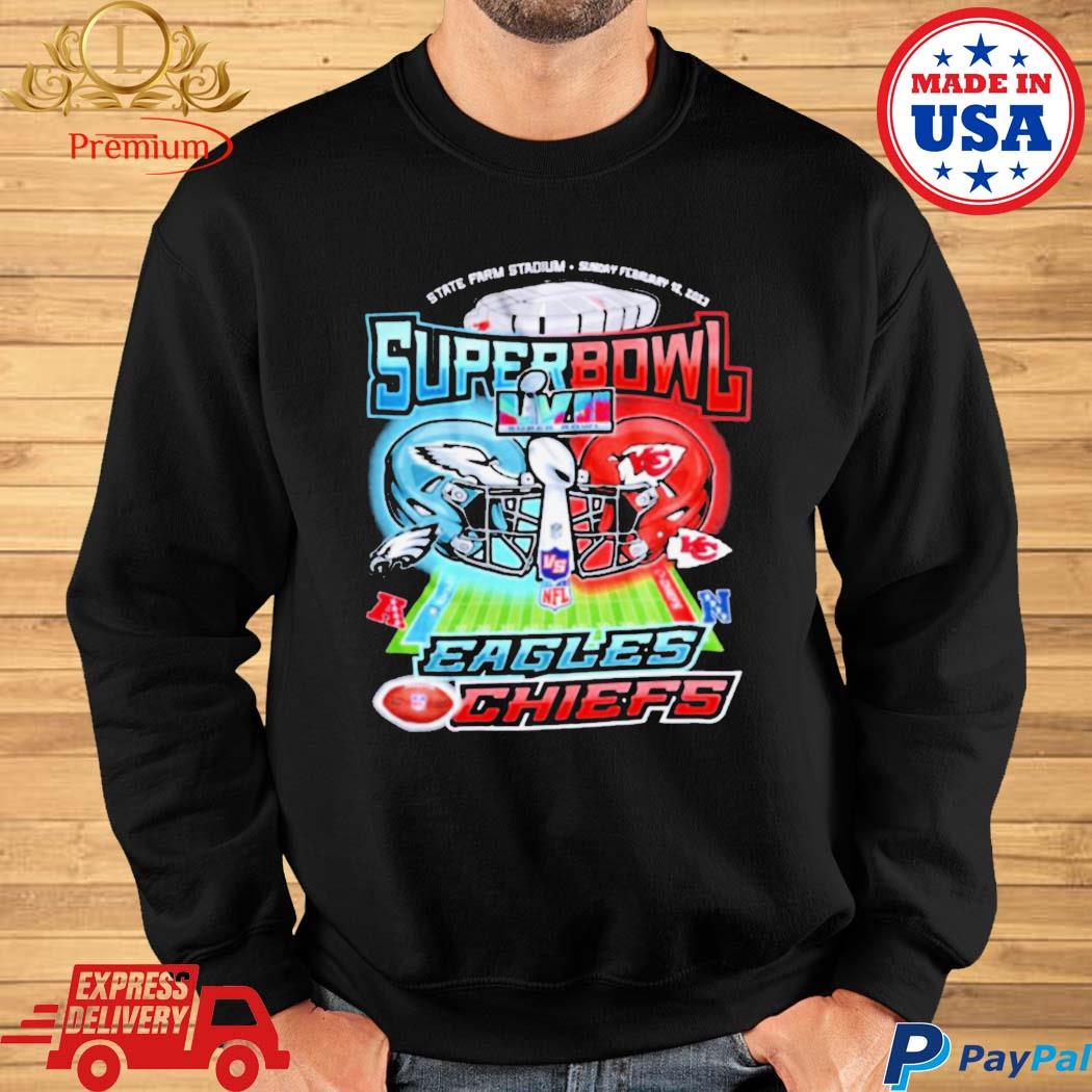 2023 Philadelphia Eagles Vs Kansas City Chiefs In Super Bowl 57 T Shirt -  Peanutstee