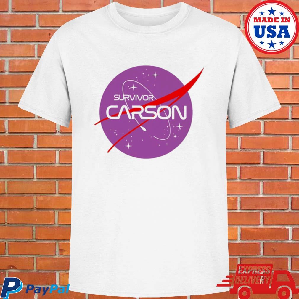 Official Survivor carson merch team carson space meatball T-shirt