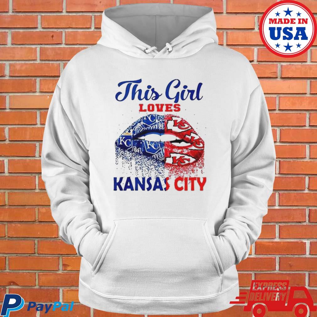 Kansas City Chiefs And Kansas City Royals Heart T Shirt - Teespix - Store  Fashion LLC