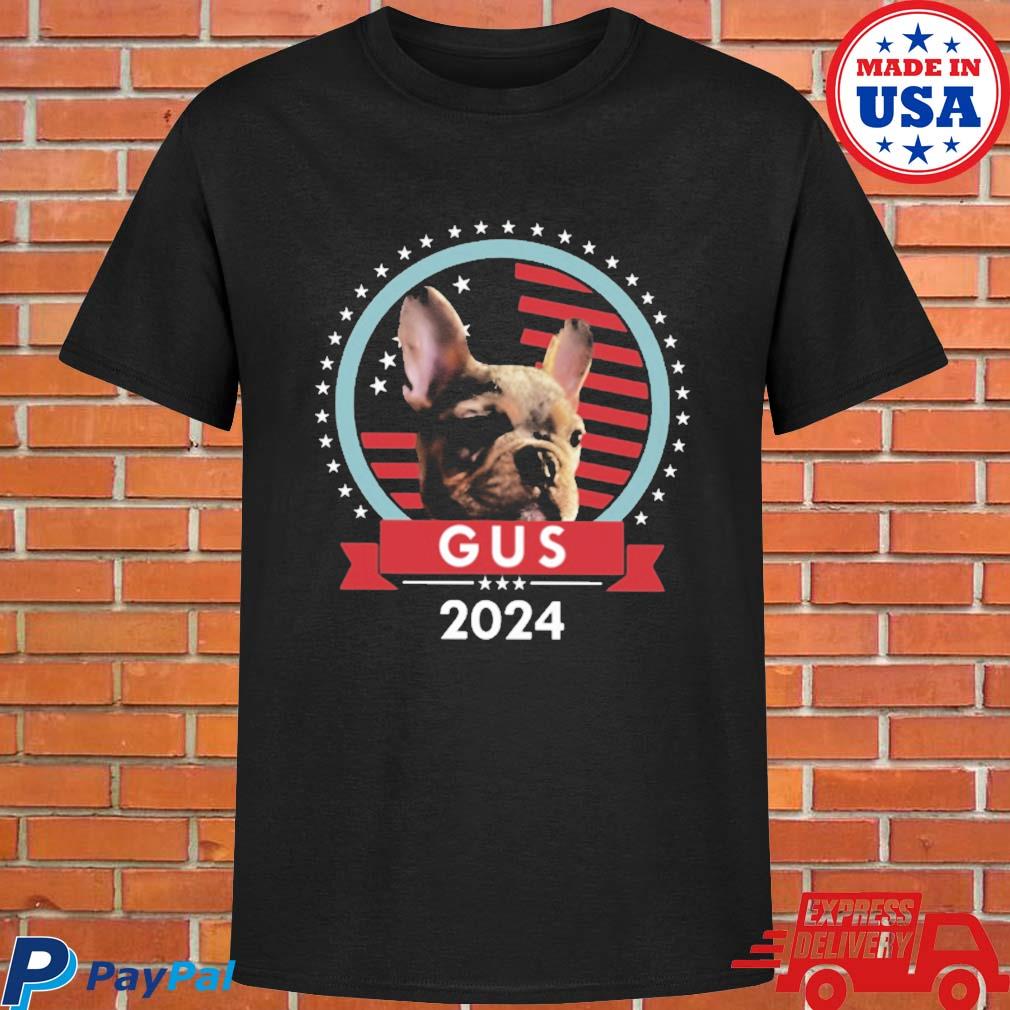 Official Vandals merch American flag gus 2024 dog T-shirt