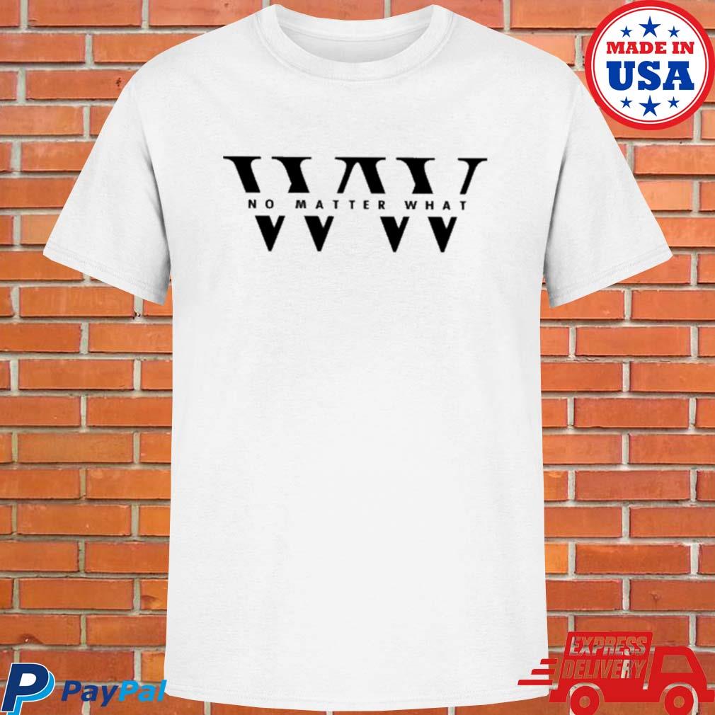 Official William white no matter what logo T-shirt