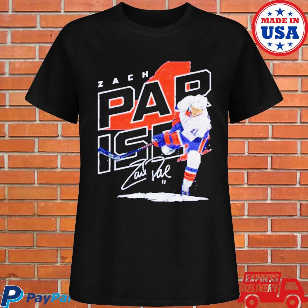 Zach Parise New York Islanders Signature Map T-shirt - Shibtee Clothing