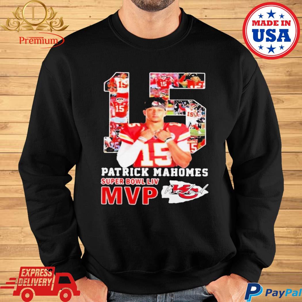 Kansas City Chiefs Patrick Mahomes Super Bowl Trophy T-Shirt - TeeNavi