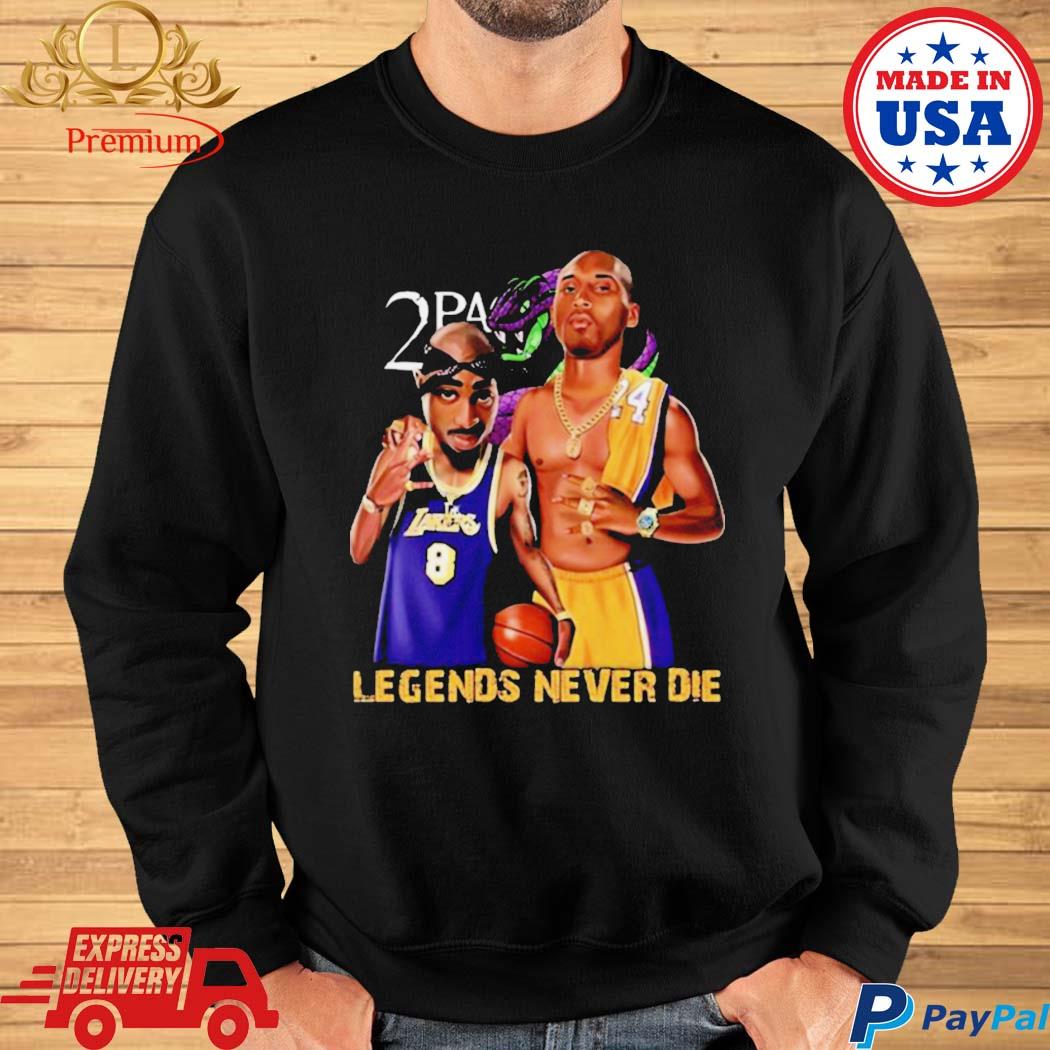 Official 2pac remember me Kobe Bryant Lakers legends never die T