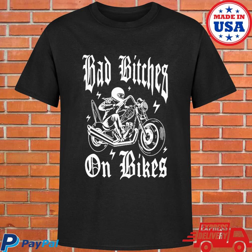 Official Bad bitches on bikes T-shirt