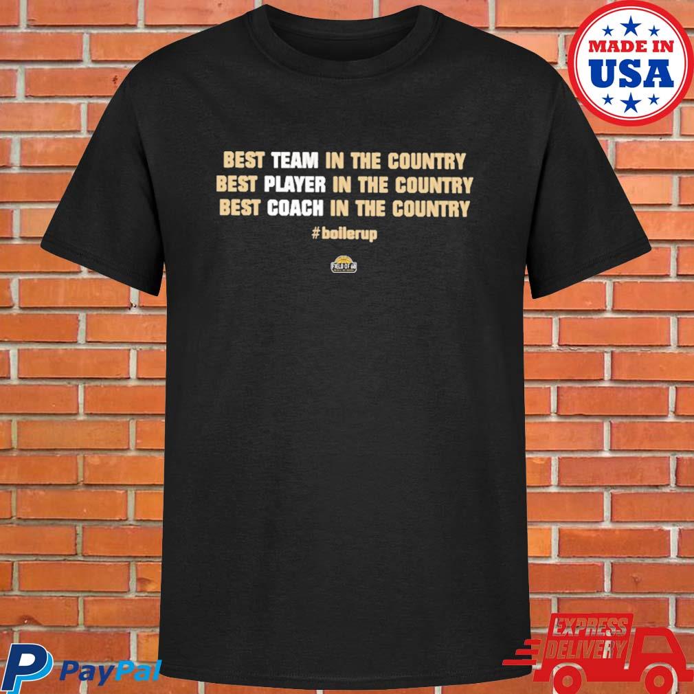 Official Best team in the country best player in the country best coach in the country T-shirt