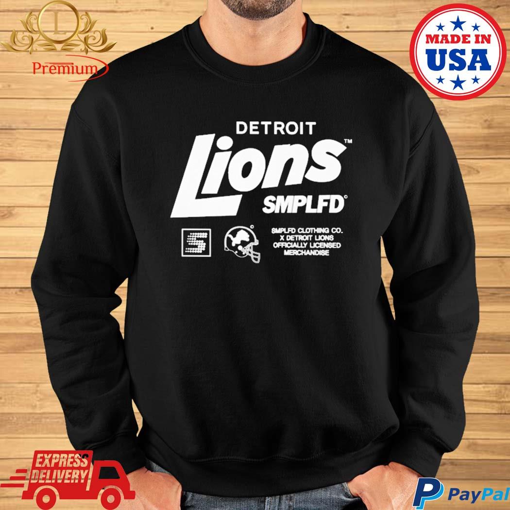 Detroit lions smplfd 2023 T-shirt, hoodie, sweater, long sleeve