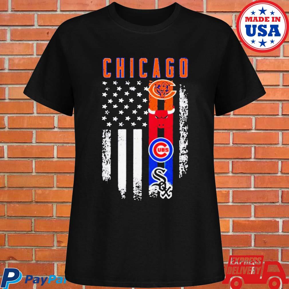 Chicago Bears Cubs & White Sox 100% Cotton Fabric 