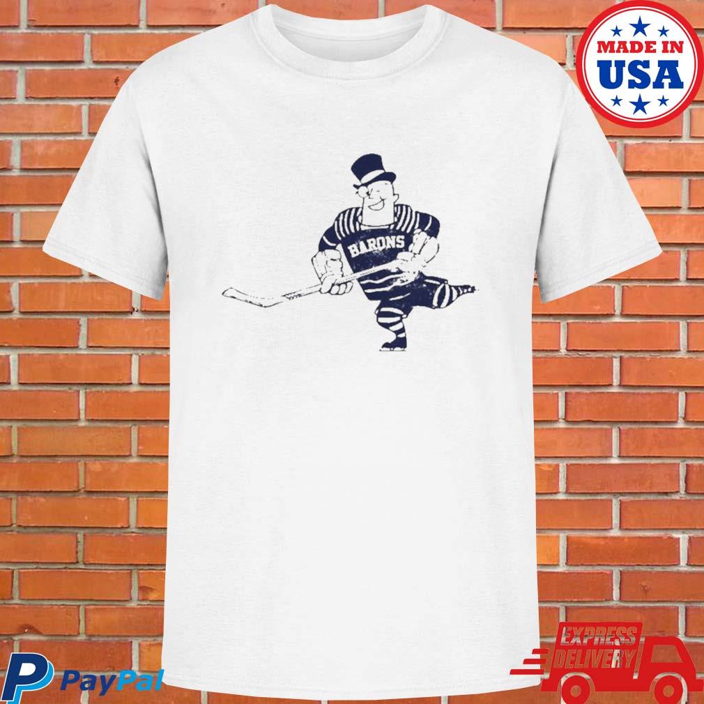 cleveland Barons hockey mascot shirt