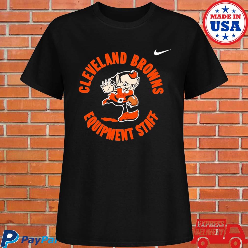 Official Cleveland browns equipment staff T-shirt, hoodie, sweater