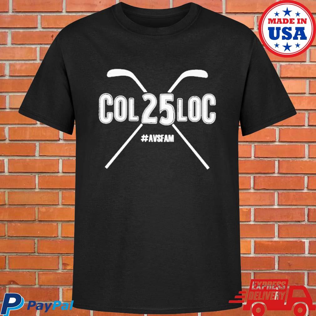 Official Col 25 loc avsfam T-shirt