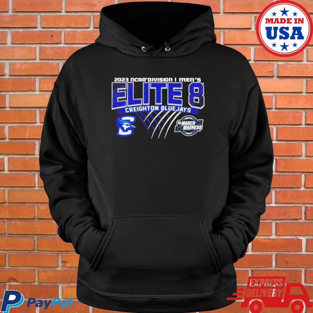 Men's Blue Creighton Bluejays Long Sleeve Hoodie T-Shirt