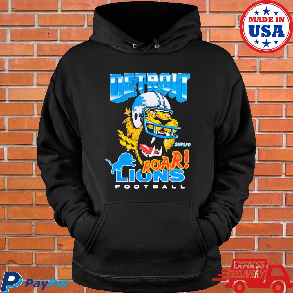 Official detroit Lions SMPLFD T-shirt, hoodie, sweater, long