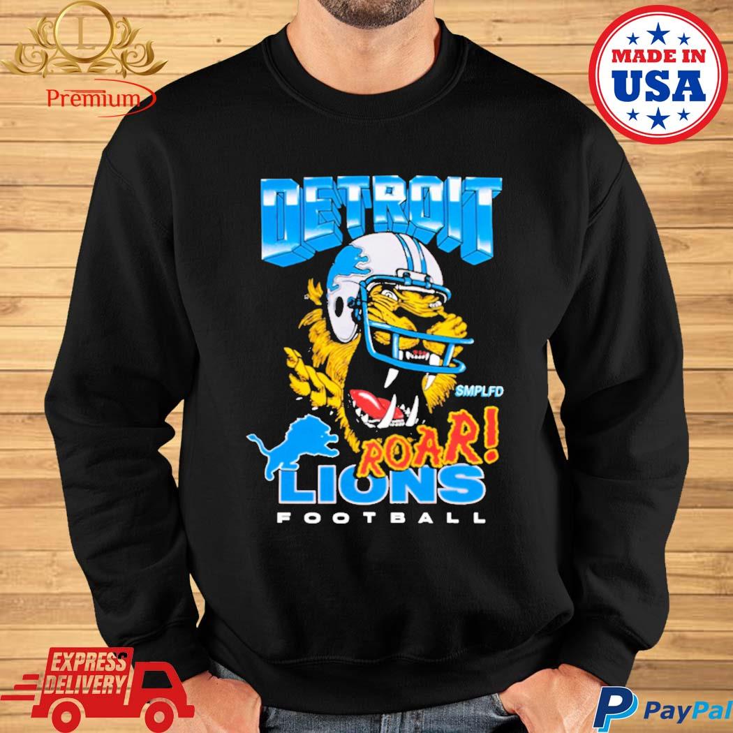 SMPLFD Roar Detroit Lions Roar Shirt, hoodie, sweater, long sleeve