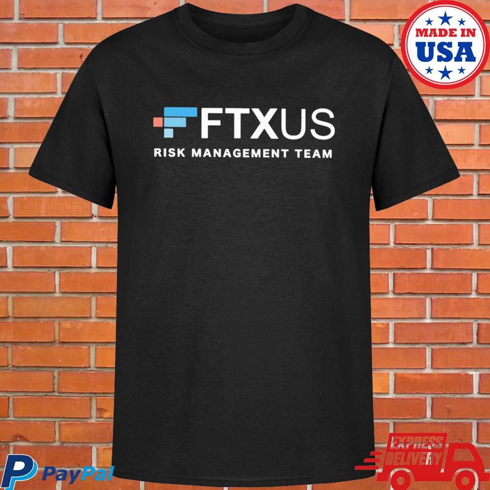 Official Ftx us risk management team logo T-shirt