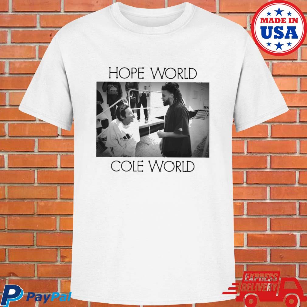 Official Hope world cole world T-shirt