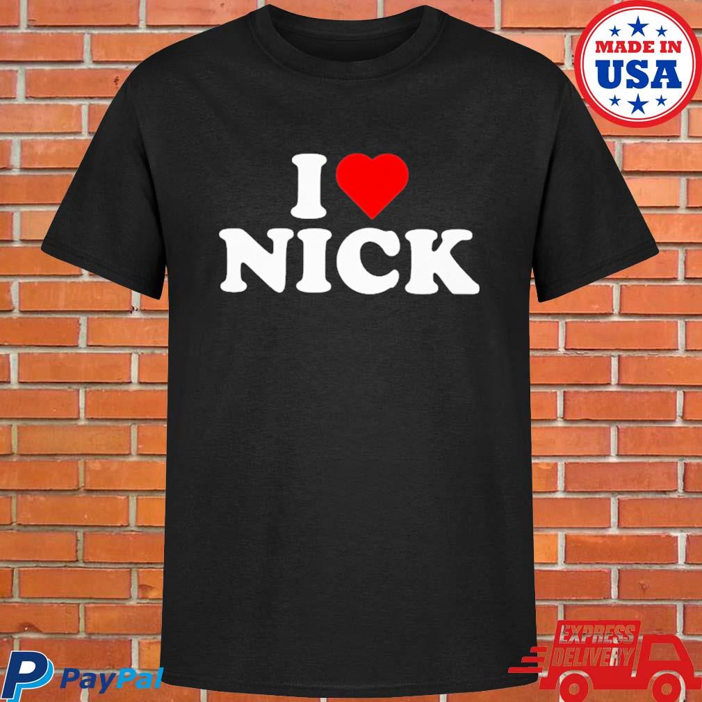 Official I love nick T-shirt