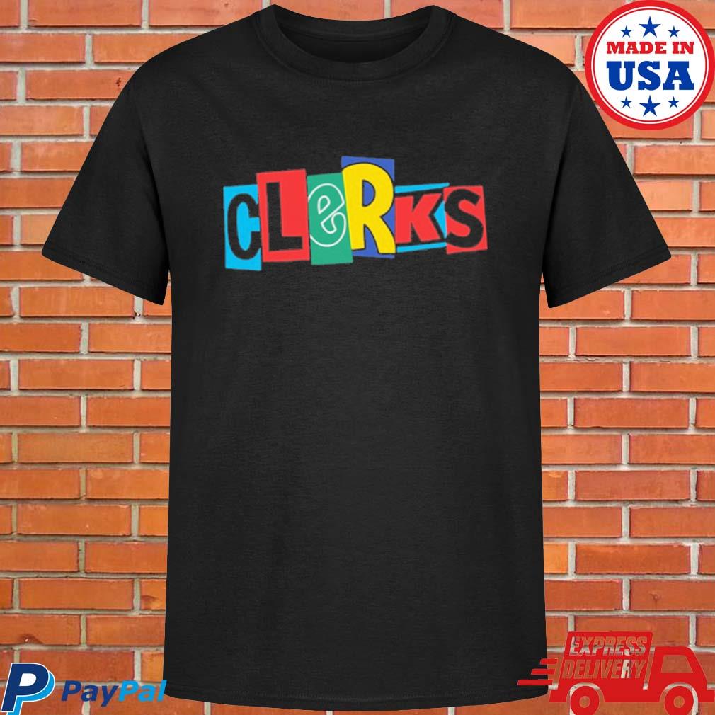 Official Jay mewes clerks logo T-shirt