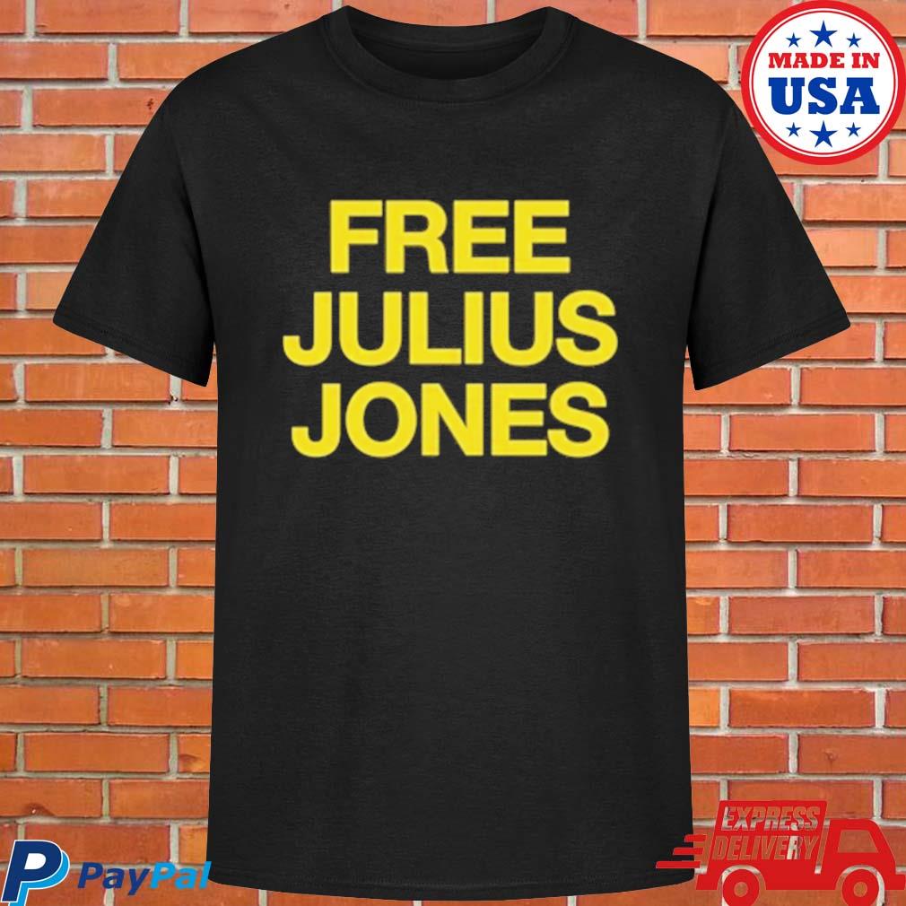 Official Jazz irv roland free julius jones T-shirt