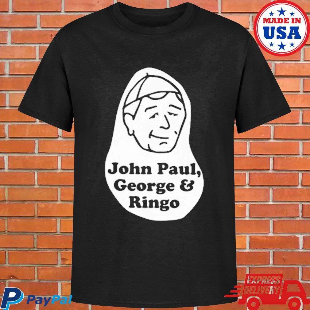 Official John Paul george ringo T-shirt