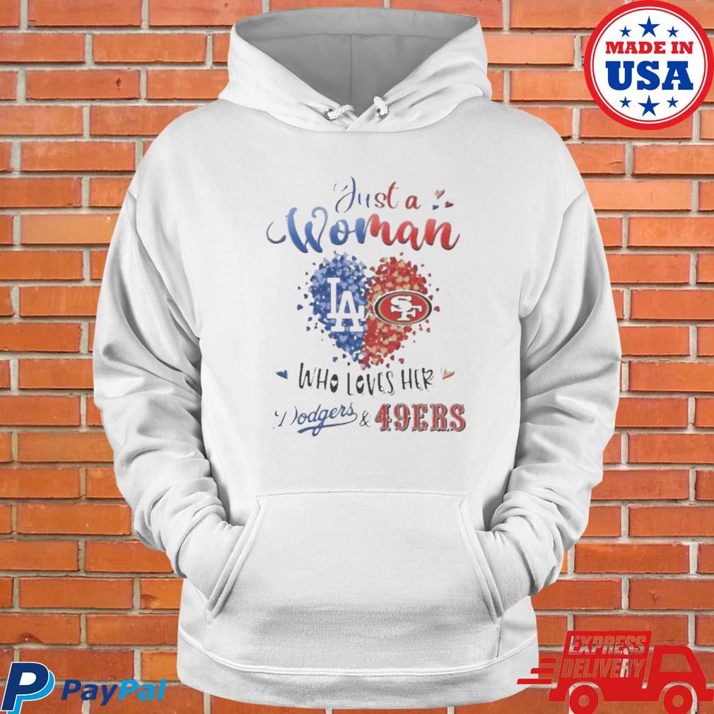 San Francisco 49ers Women's Neck Long Sleeve T Slogan V