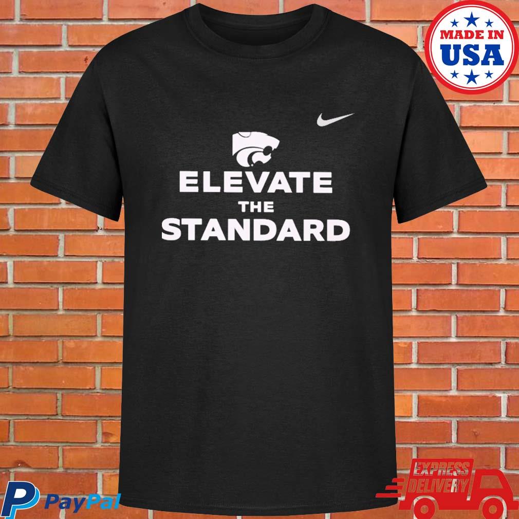 Official K-state men's basketball elevate the standard T-shirt