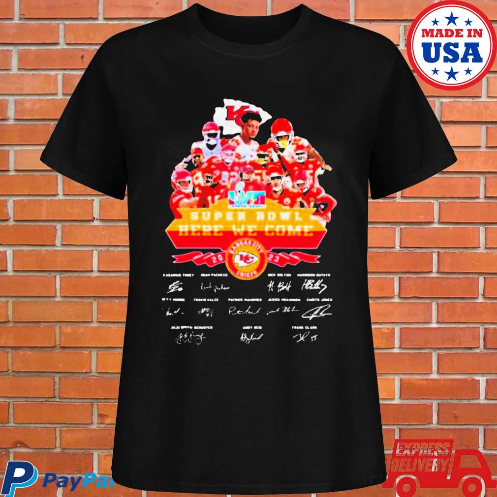 Kansas City Chiefs 2023 Super Bowl Lvii Shirt Ladies Tee