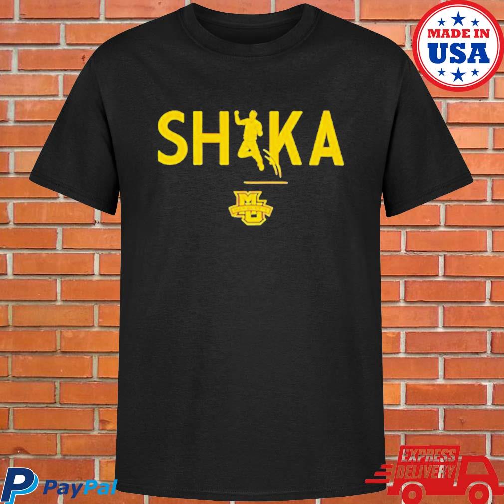 Official Marquette basketball shaka T-shirt