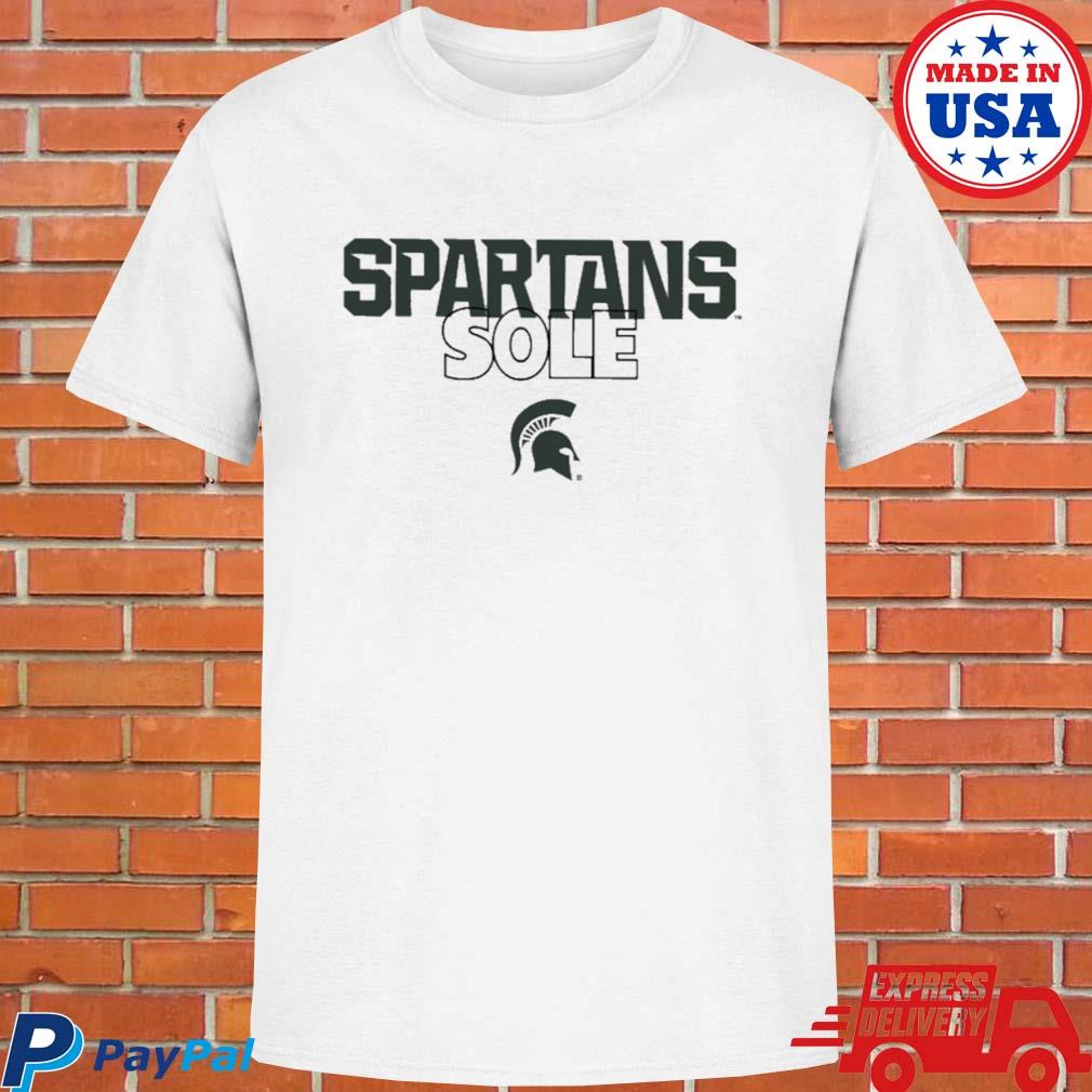 Official Michigan state spartans spartans sole T-shirt