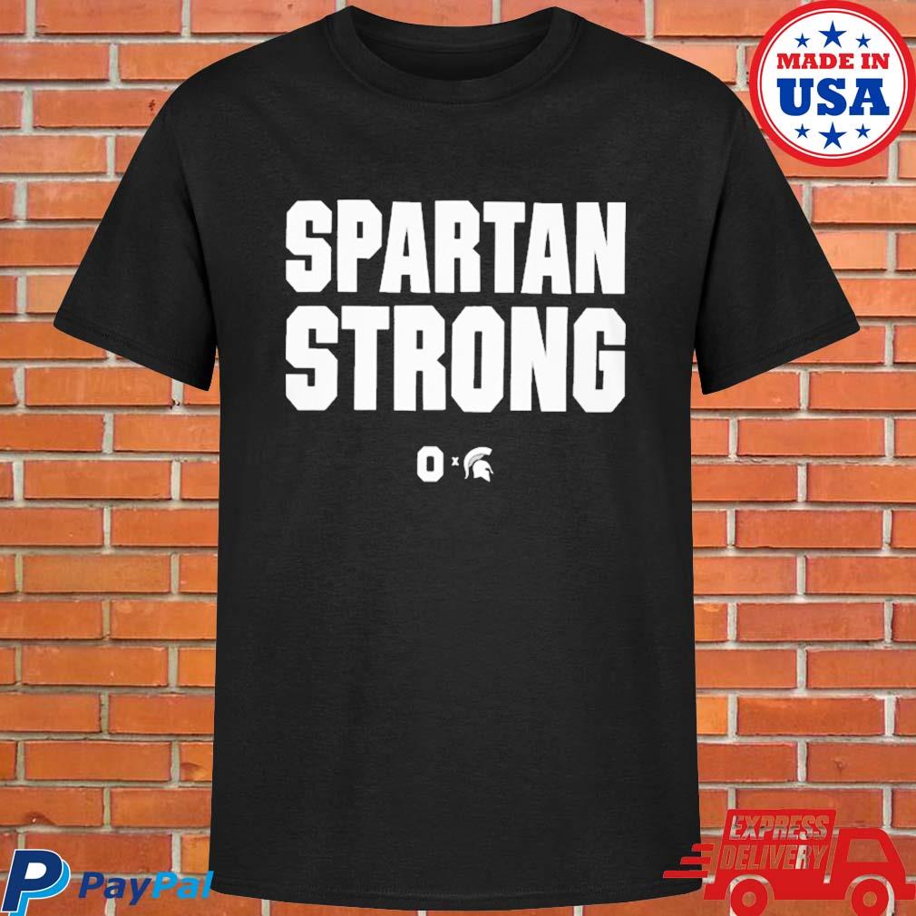Official Ohio state x spartan strong 2023 T-shirt