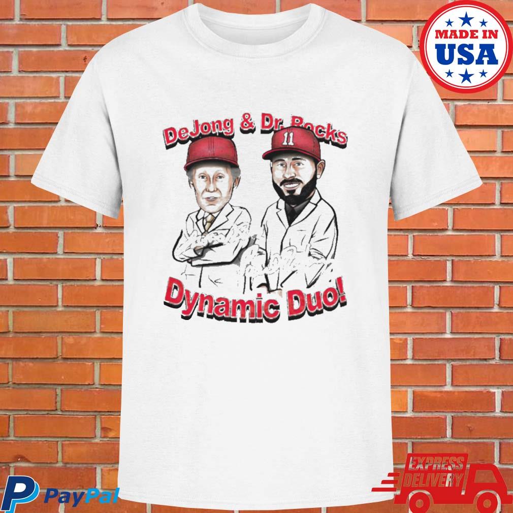 Paul DeJong and Dr. Rocks St. Louis cartoon shirt - Wow Tshirt Store Online