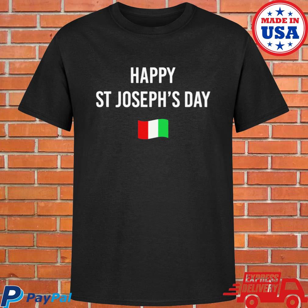 Official Religious holiday happy st. joseph's day flag T-shirt