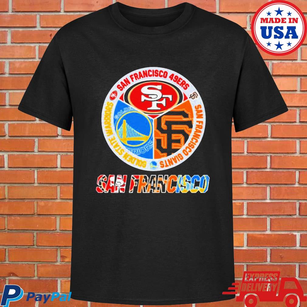 San Francisco Team Champions 49ers Giants And Golden State