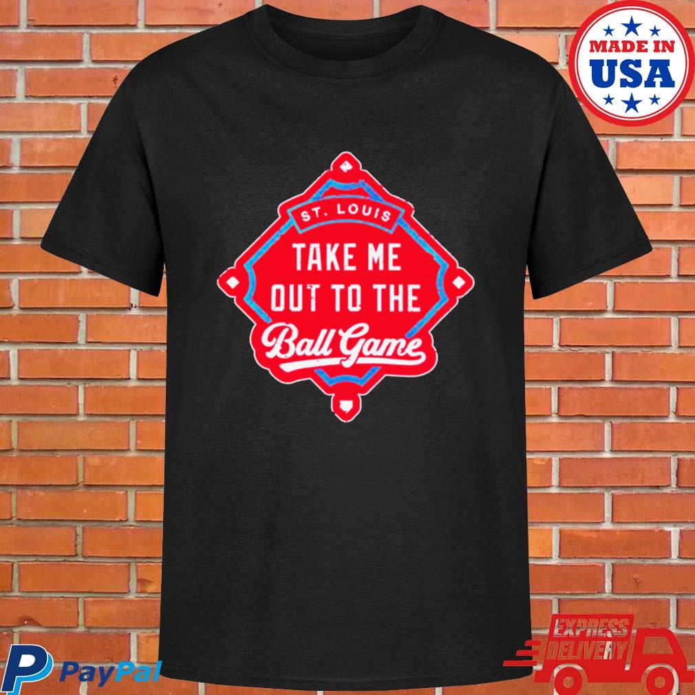 Official Take me out to the ball game st. louis cardinals T-shirt