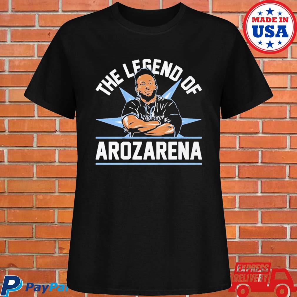 Official the legend of randy arozarena shirt,tank top, v-neck for men and  women