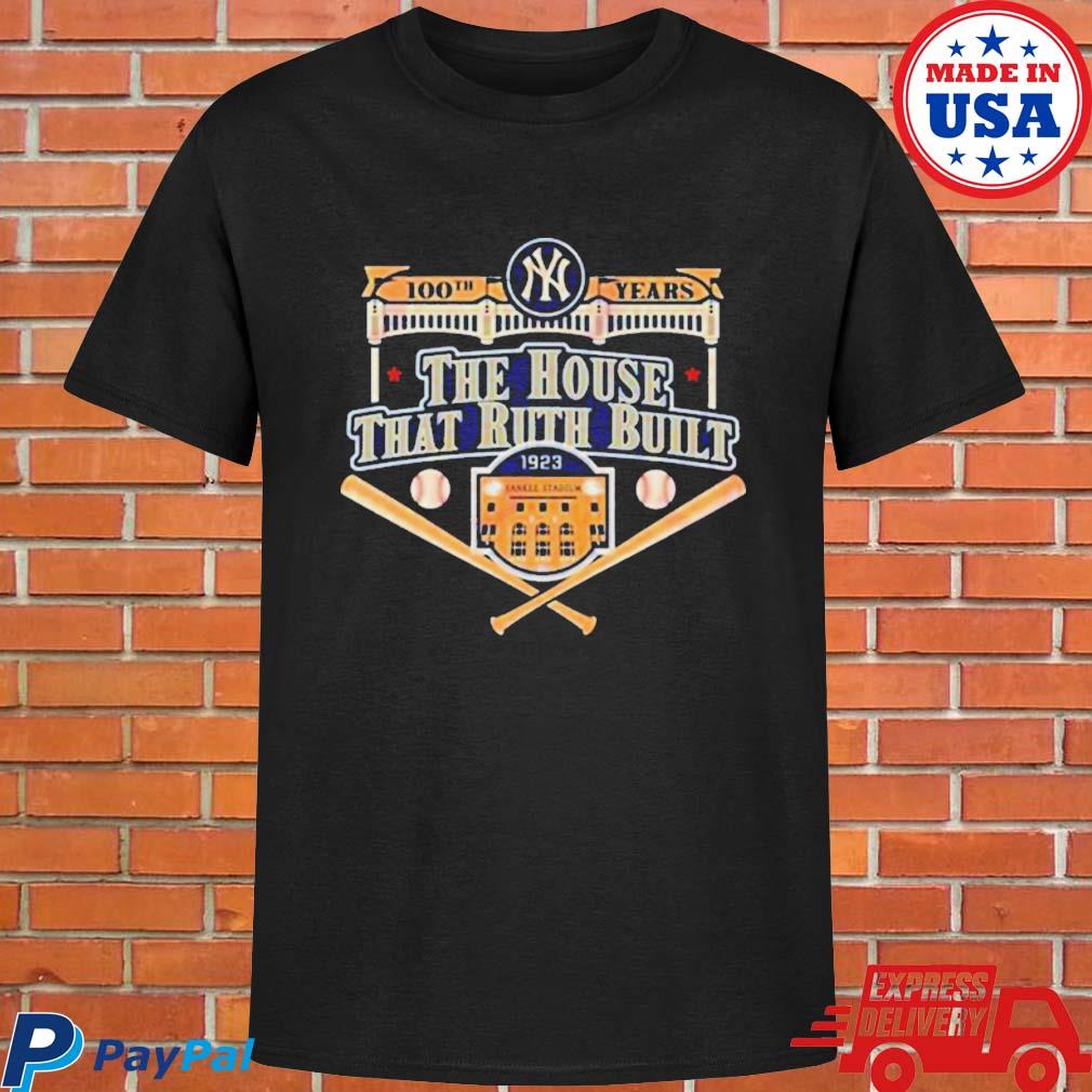 Official 100th anniversary 1923 2023 mlb yankee stadium T-shirt, hoodie,  tank top, sweater and long sleeve t-shirt