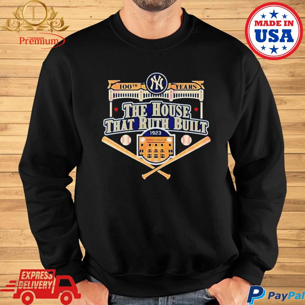 Official 100th anniversary 1923 2023 mlb yankee stadium T-shirt, hoodie,  tank top, sweater and long sleeve t-shirt